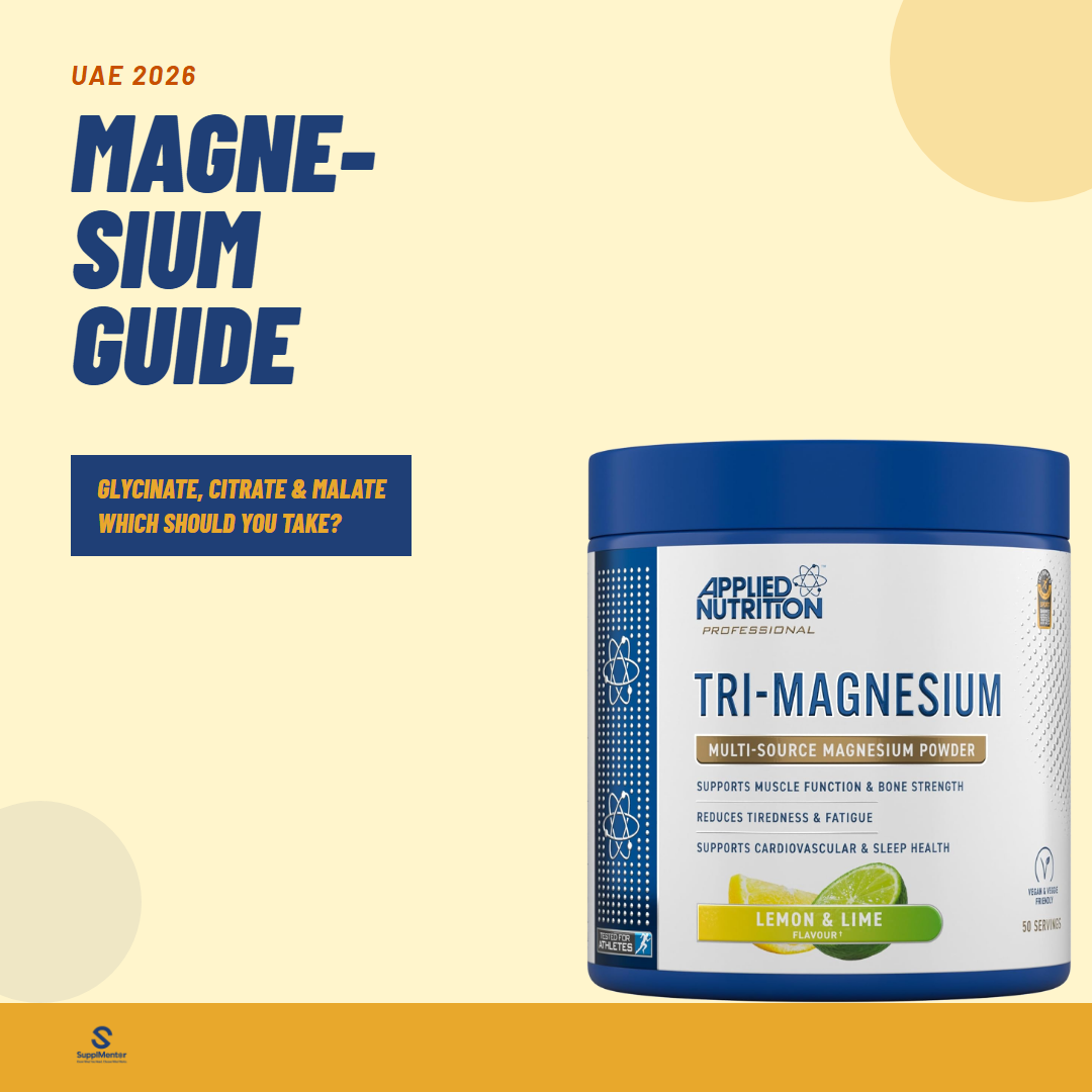 Magnesium Glycinate Citrate Malate Guide UAE 2026