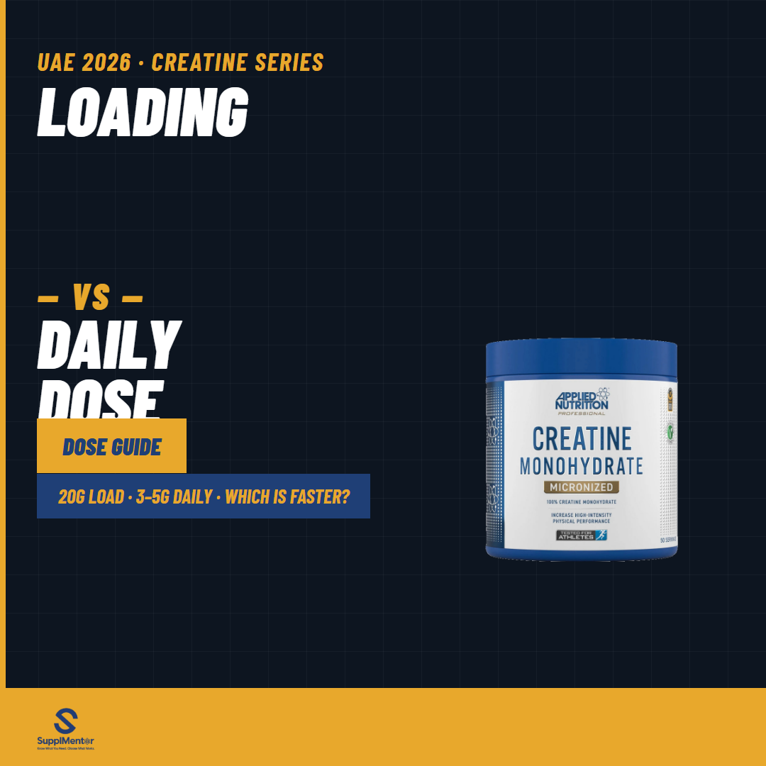 Creatine Loading vs Daily Dose UAE 2026