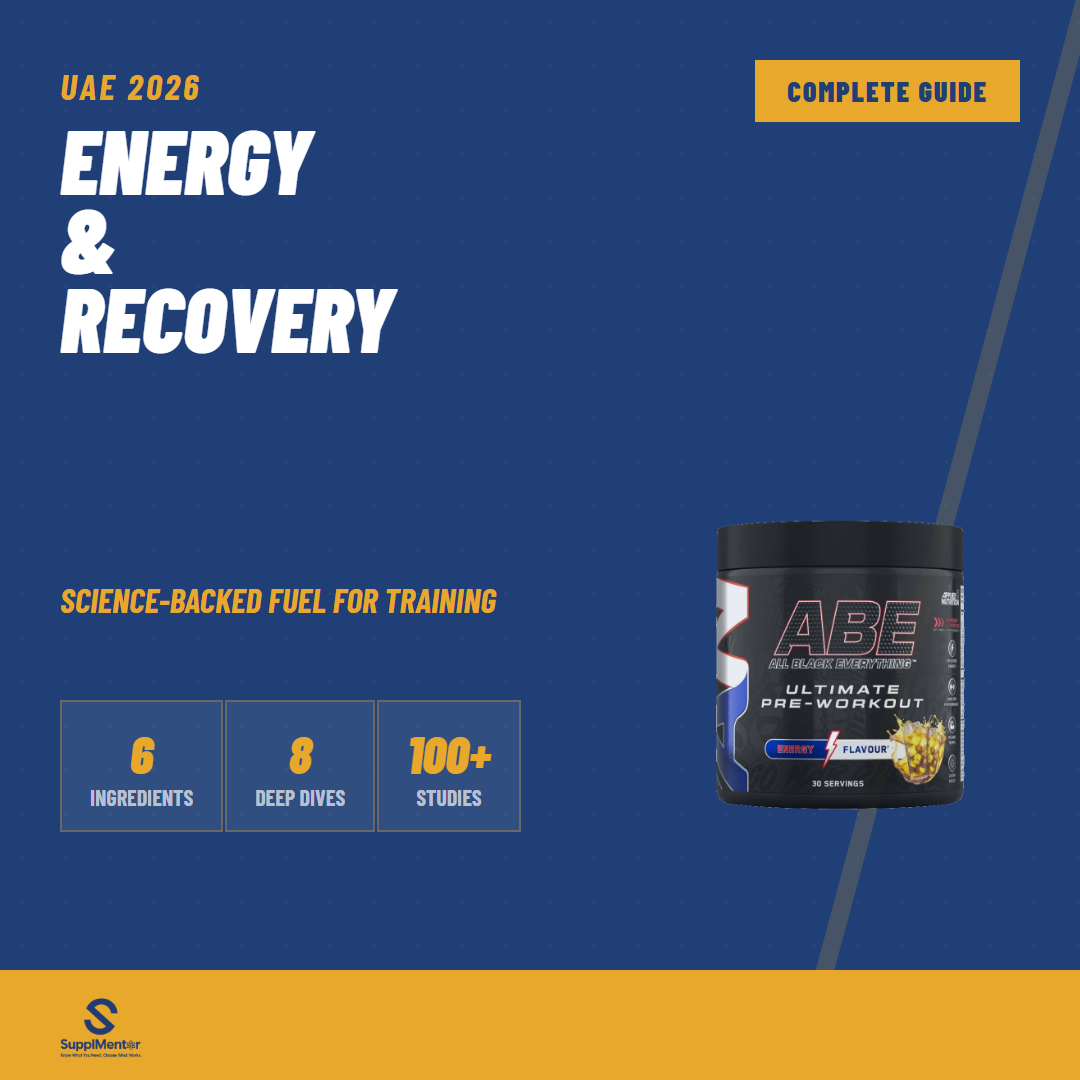 Pre-Workout & Energy Supplements UAE 2026: What to Use and Why