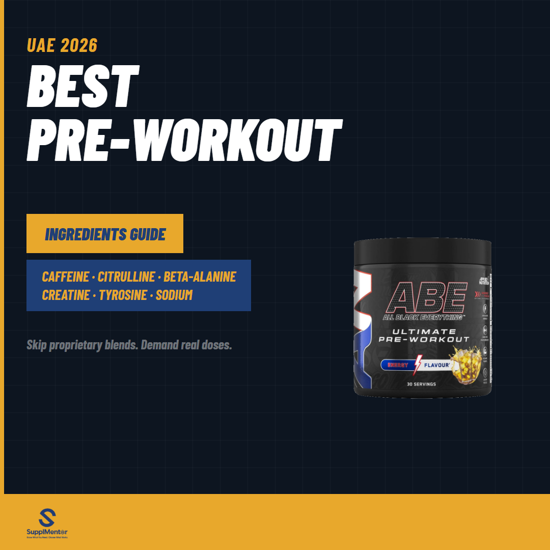 Best Pre-Workout UAE 2026: Ingredients That Actually Work