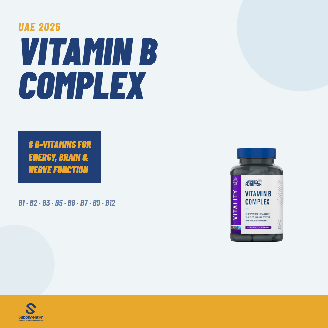 B-Complex Vitamins UAE 2026: Do You Need Them for Energy and Recovery?