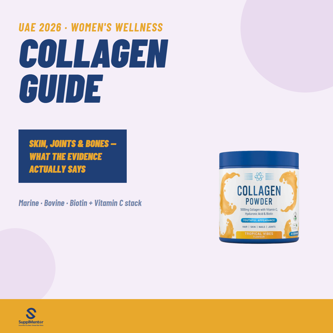 Collagen for Skin and Joints UAE 2026: What the Trials Actually Show