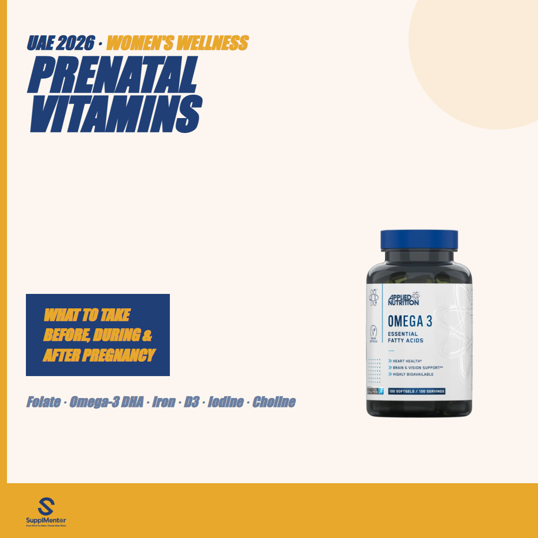Prenatal Vitamins UAE 2026: What to Look for on the Label