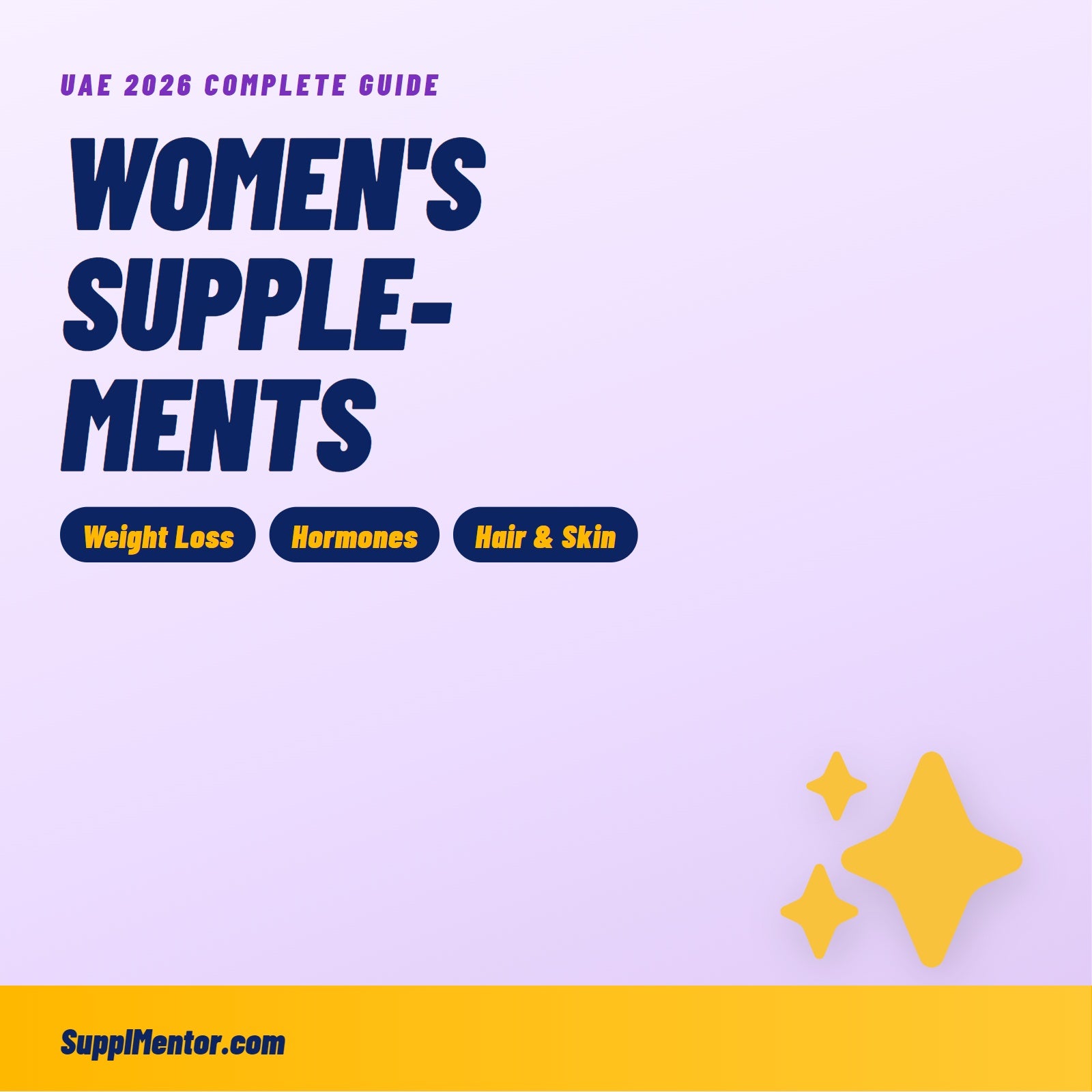 Best Supplements for Women UAE 2026: Weight Loss, Hormones, Hair — What Actually Works