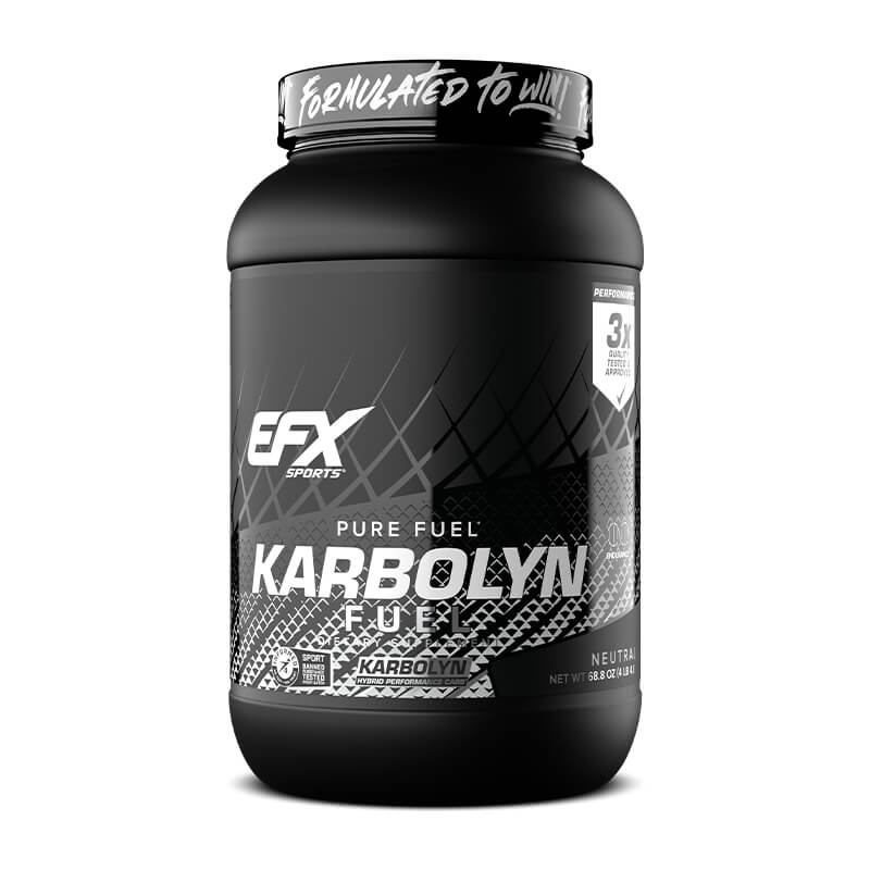 EFX Sports Karbolyn Fuel 2kg Neutral unflavored carbohydrate performance supplement front view