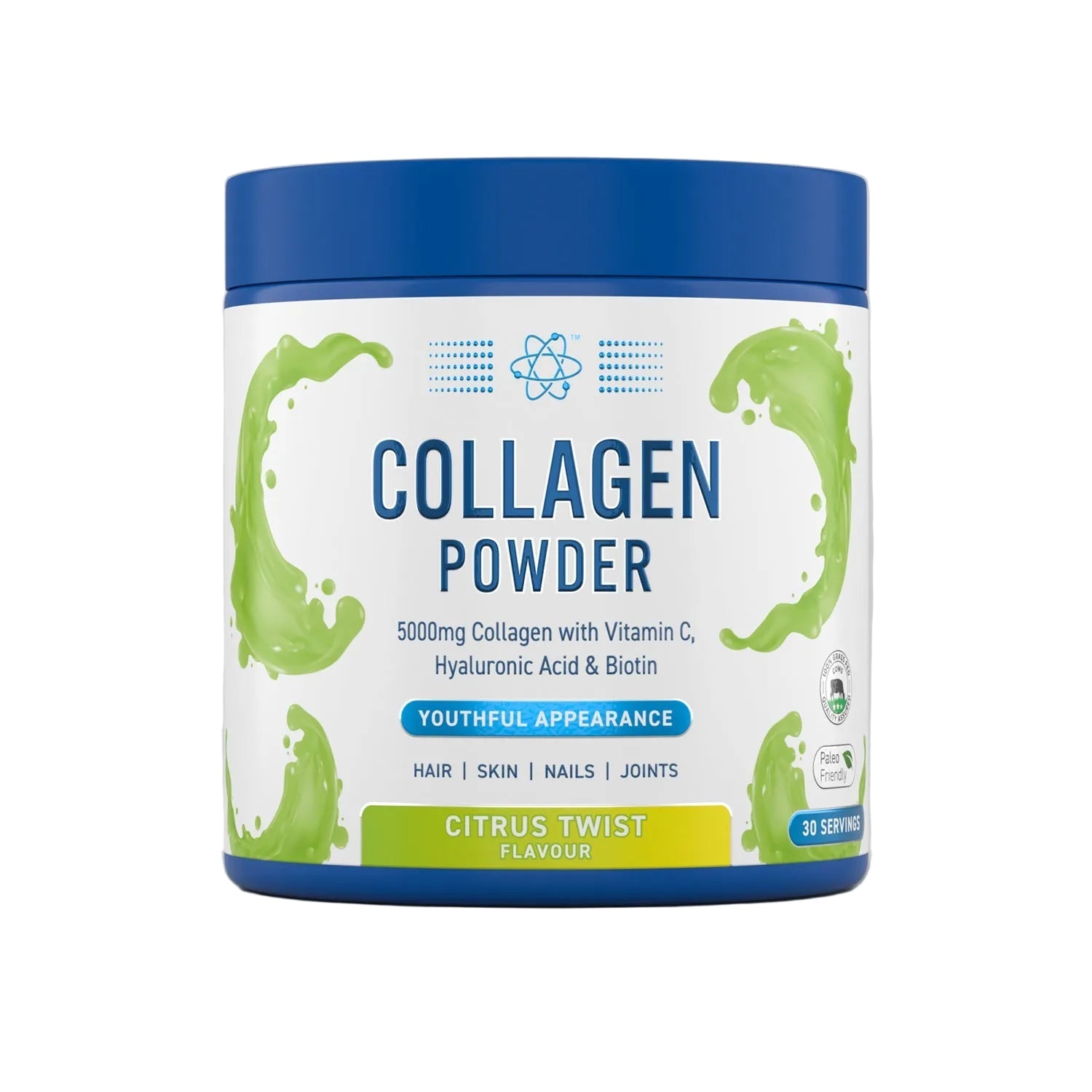 Flavoured Collagen Powder 165g Citrus Twist beauty supplement with Vitamin C and Biotin