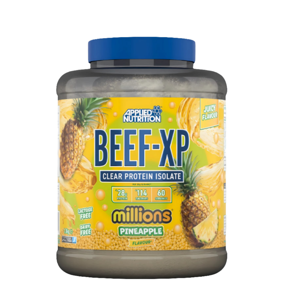 Applied Nutrition BEEF-XP Clear Beef Protein Isolate supplement edited product image view