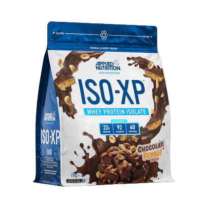 Applied Nutrition ISO-XP 1kg Chocolate Peanut flavour whey protein isolate, high-protein low-carb formula