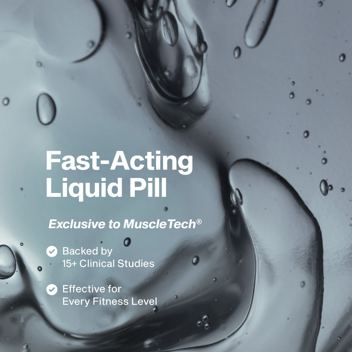 MuscleTech Clear Muscle 42 softgels alternate front angle HMB muscle building supplement