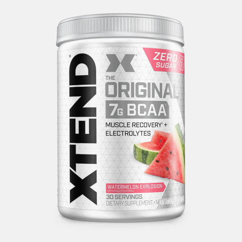 Scivation Xtend 7g BCAA formula watermelon explosion flavor 441g tub main product view