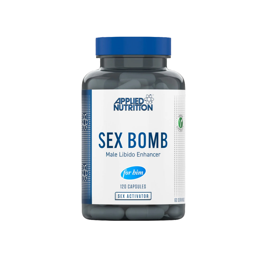 Applied Nutrition Sex Bomb For Him male enhancement supplement front packaging view
