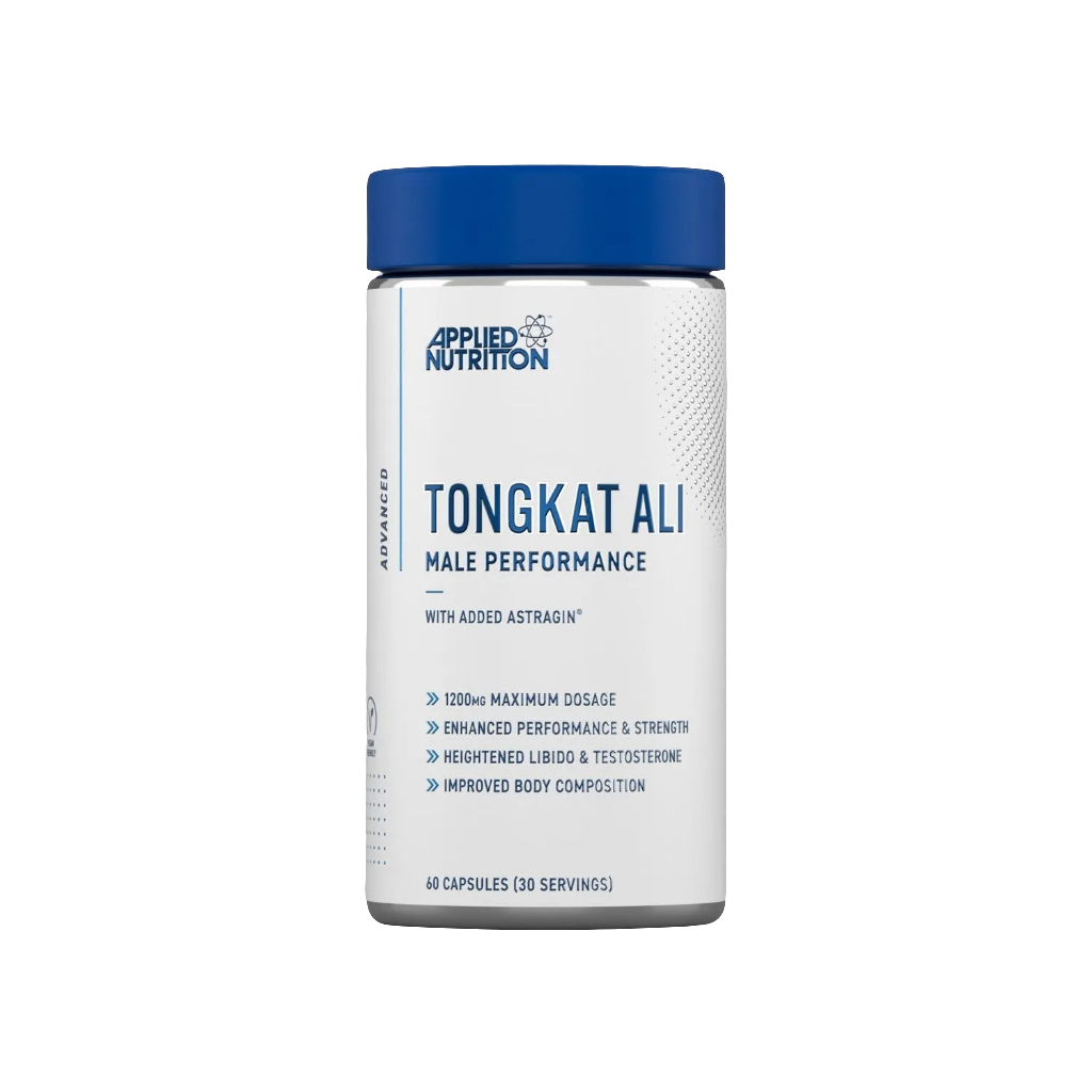 Applied Nutrition Tongkat Ali Long Jack 1200mg testosterone supplement front packaging view