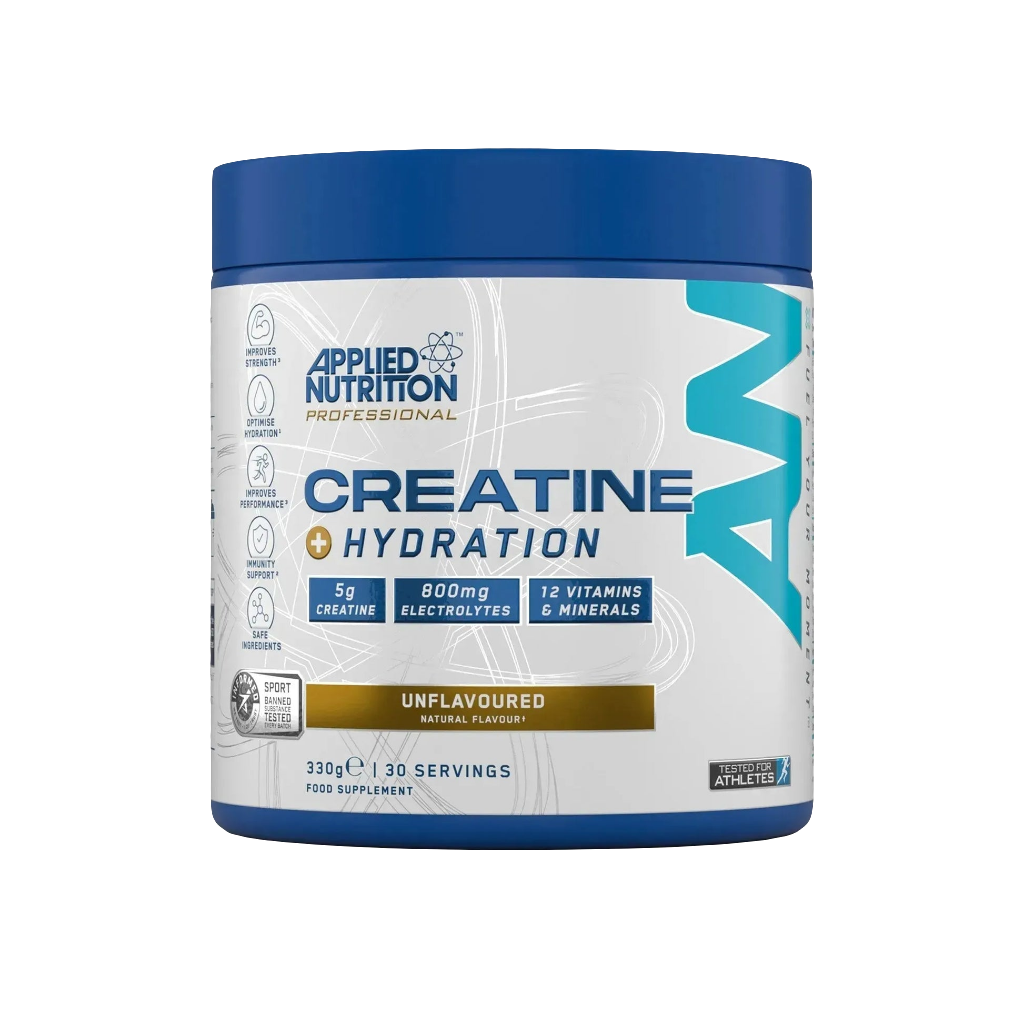 Applied Nutrition Creatine Plus Hydration supplement powder front packaging product view