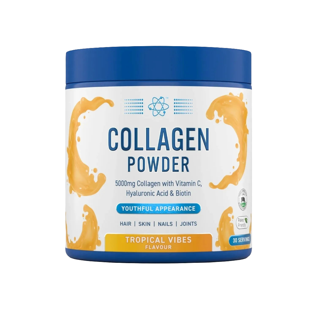 Applied Nutrition Collagen Beauty supplement with Vitamin C Biotin Hyaluronic Acid powder