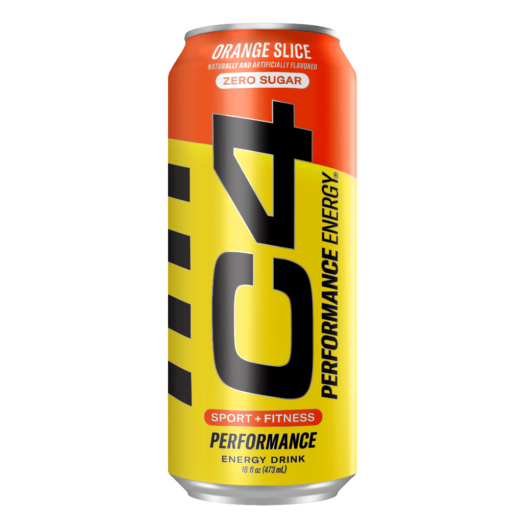 C4 Energy Original carbonated drink 473ml can front view zero sugar pre-workout beverage