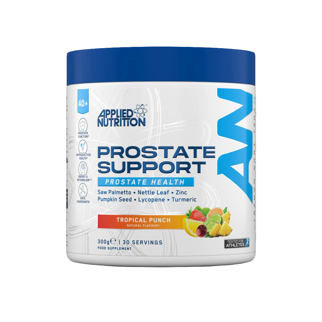 Applied Nutrition Prostate Health 300g Tropical Punch supplement powder front packaging view