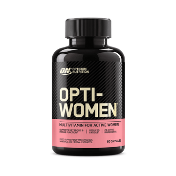 Optimum Nutrition Opti-Women multivitamin 120 capsules front view daily supplement bottle