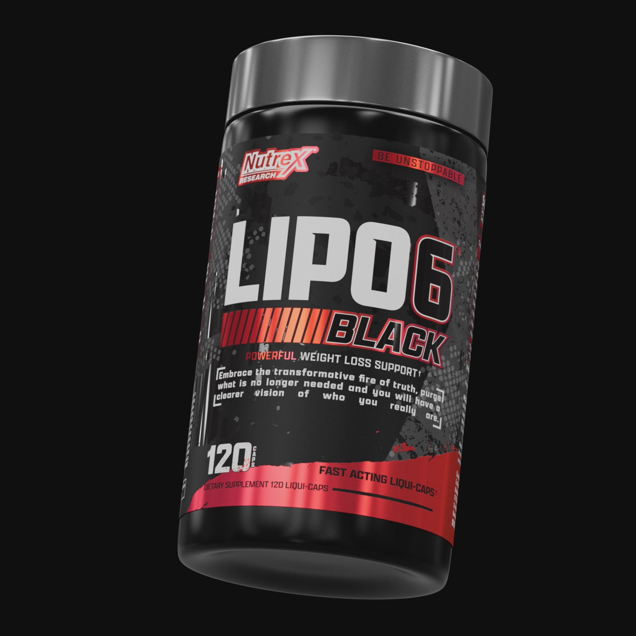 Nutrex Lipo6 Black - Fat Burner 120 Caps | SupplMentor